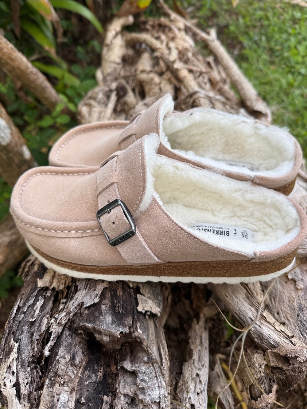 Leather Birkenstock like new